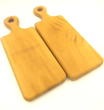 Yellow Heart Small Serving Trays