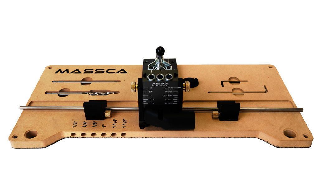 Massca Pocket Hole Jig Mounting System Bundle  # 3 - Norfolk Wood Shop