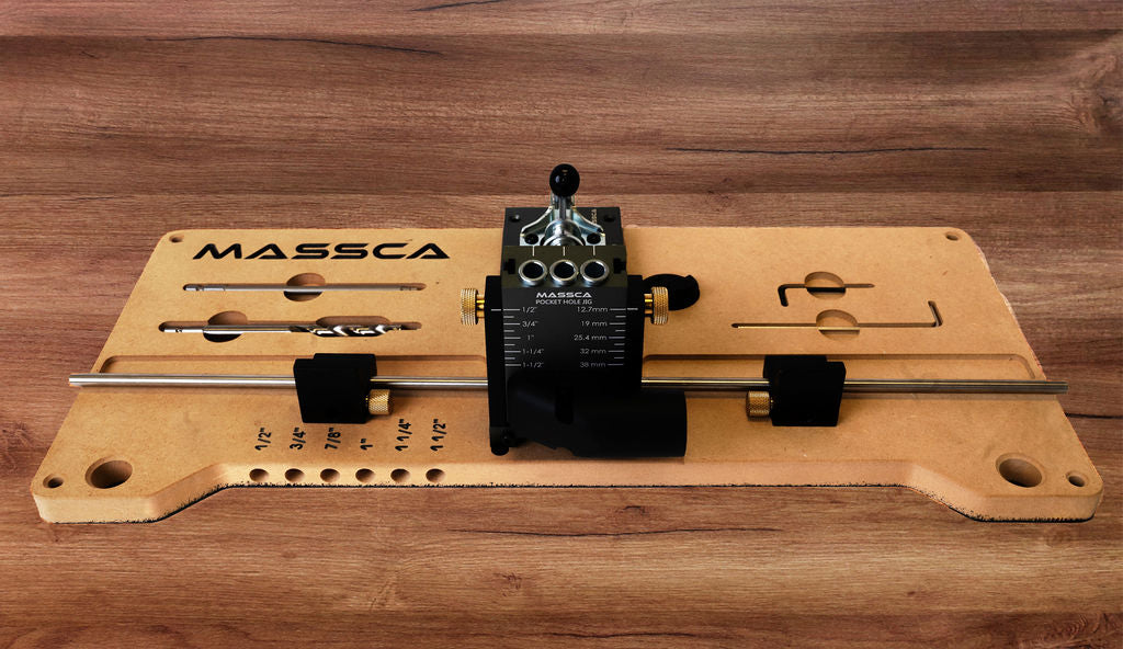 Massca Pocket Hole Jig Mounting System Bundle  # 3 - Norfolk Wood Shop
