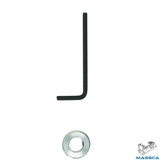 Massca Stop Collar & Hex Key for 3/8 Bit
