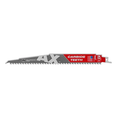 Milwaukee 48-00-5226 SAWZALL The AX 5 TPI 9" Carbide Blades - 1PK