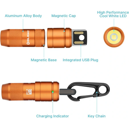 OLIGHT IMINI2OG imini 2 Rechargeable Mini Flashlight - Orange
