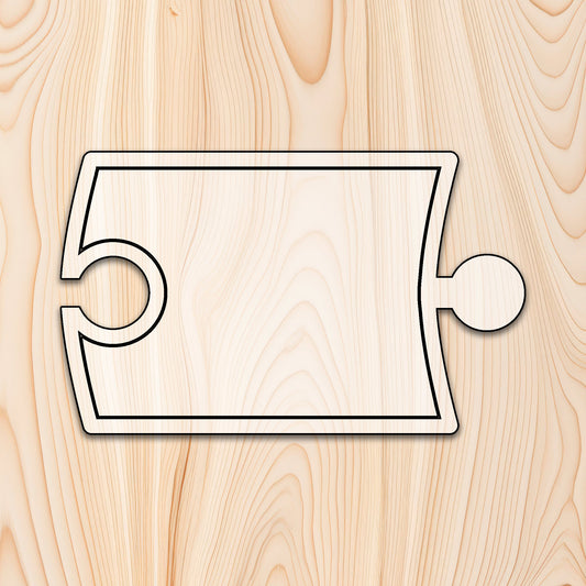 Puzzle Piece Cutting Board or Tray Acrylic Router Template