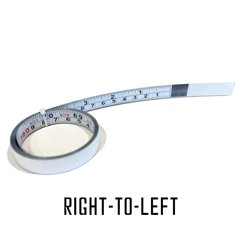 Self Adhesive Measuring Tape | 70.8" (180cm) Length Dual Measurement Rule