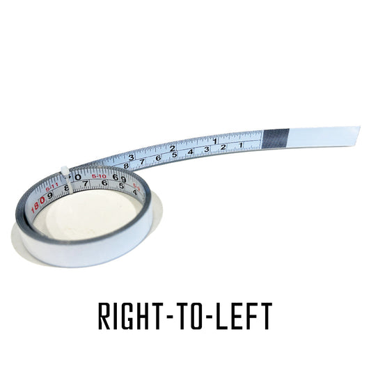 Self Adhesive Measuring Tape | 70.8" (180cm) Length Dual Measurement Rule