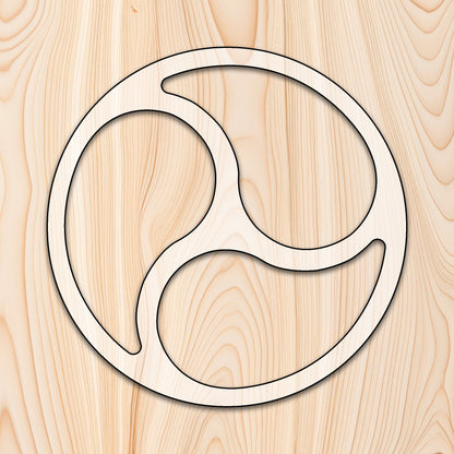 Round 3 Teardrop Pocket Tray Acrylic Router Template