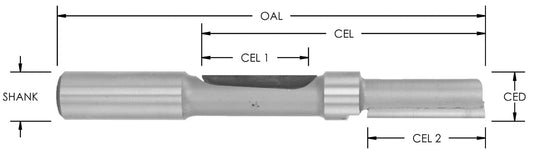 C/T Stag 1/2 Cd X 1 1/2 Cl X 1/2 Shank