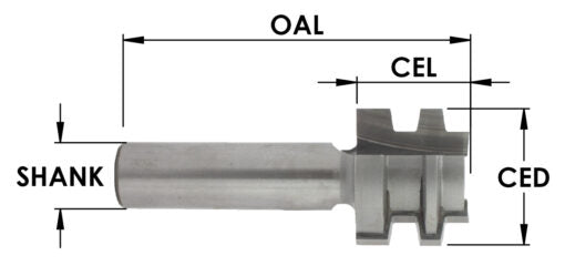 C/T Drawer Lock 1-1/16 Lg Dia X 3/4 Cl X 1/2