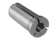 Steel Router Collet 3/8 Id X 1/2 Od X 1 1/4 L