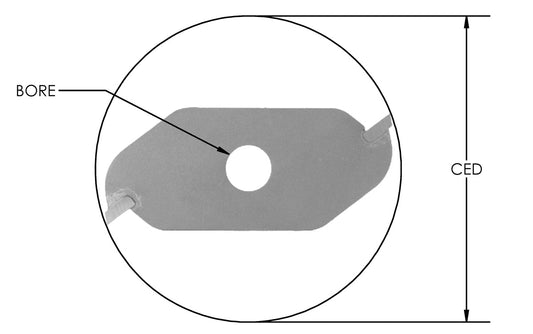Slot Cutter .180 K X 2 1/2 Od X 2 Wing