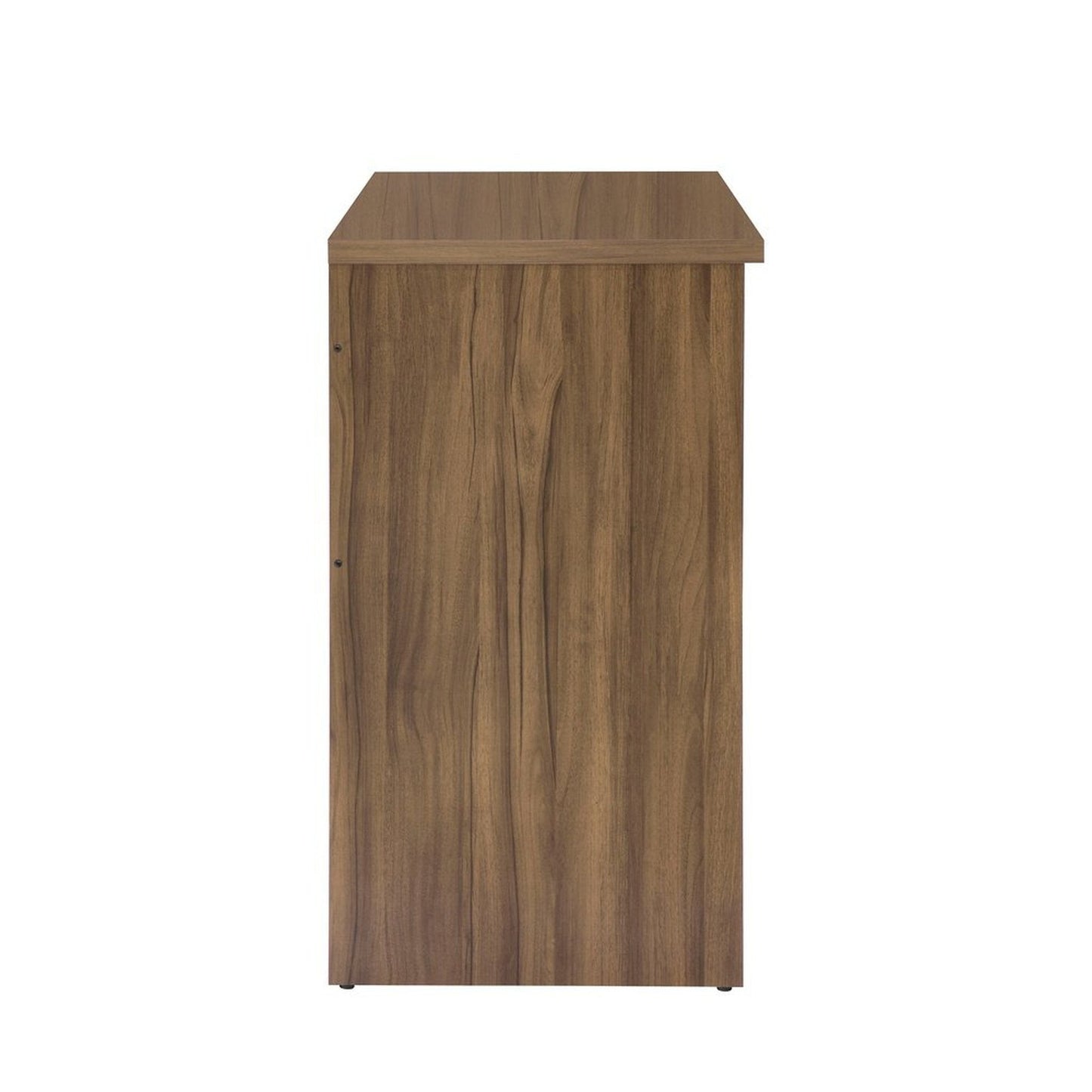 Techni Mobili Modern Computer Writing Desk with Drawer, Walnut by Level Up Desks