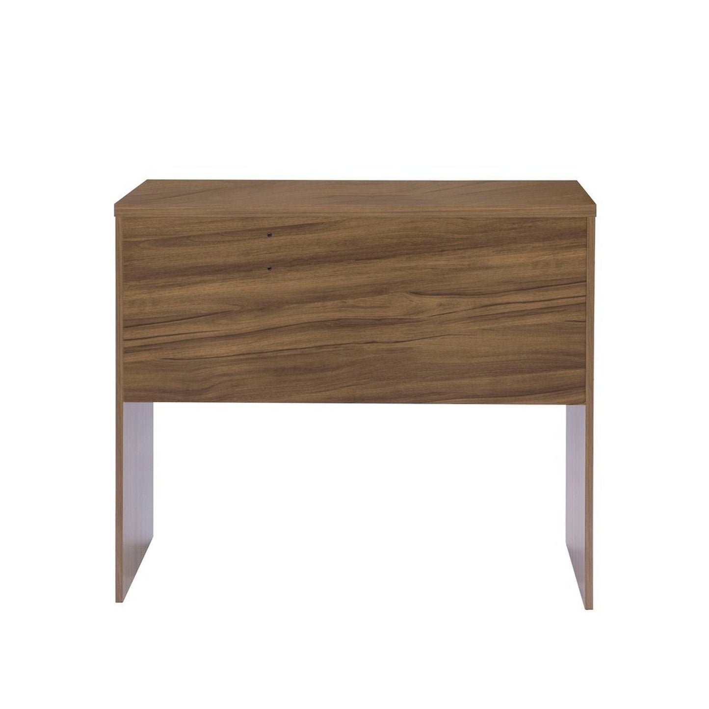 Techni Mobili Modern Computer Writing Desk with Drawer, Walnut by Level Up Desks