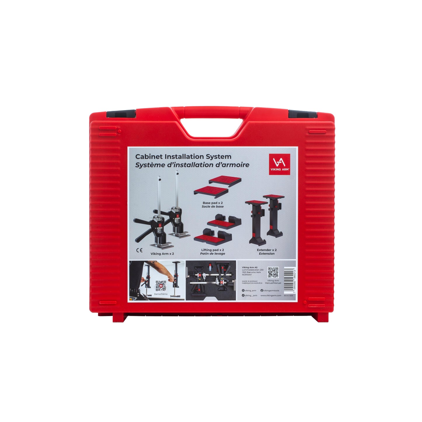 Storage Case for Viking Arm® & Cabinet Installation System. ( Option B ) - Norfolk Wood Shop