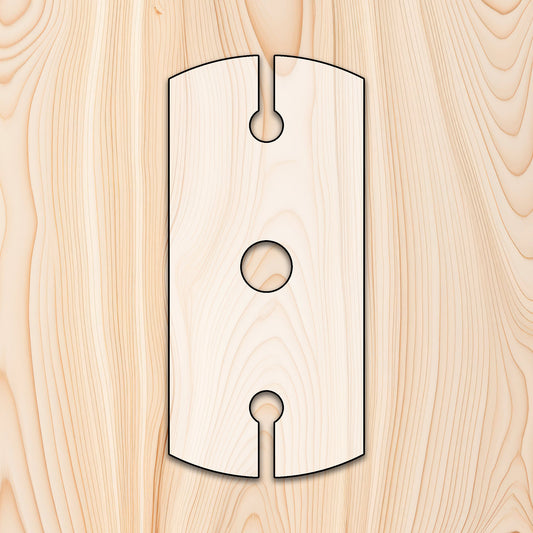 Wine Glass Caddy Acrylic Router Template