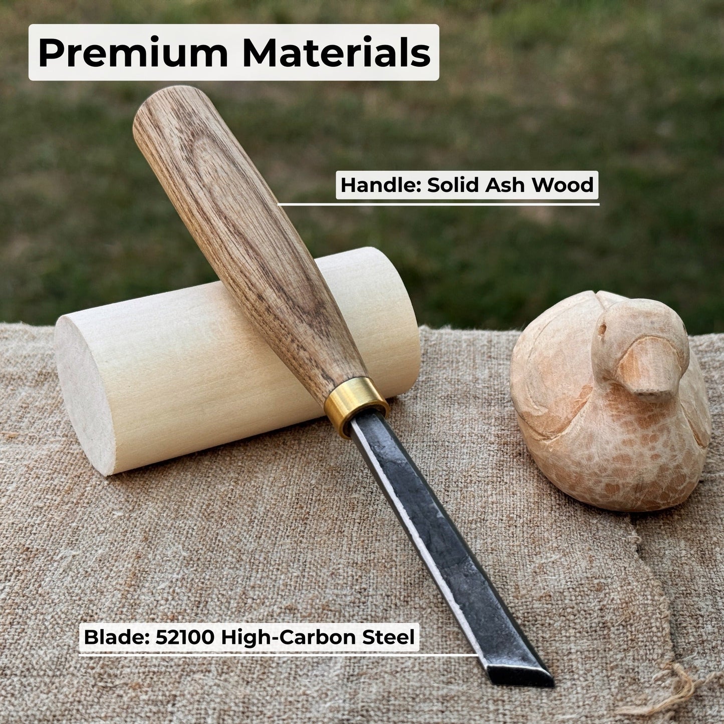 Angled Bevel Carving Chisel – 10 mm (0.39 inches)