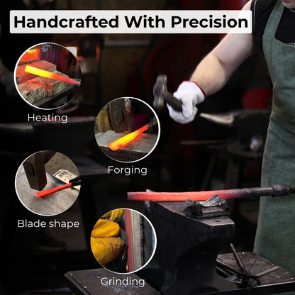 Angled Bevel Carving Chisel with Palm Handle – 10 mm (0.39 inches)