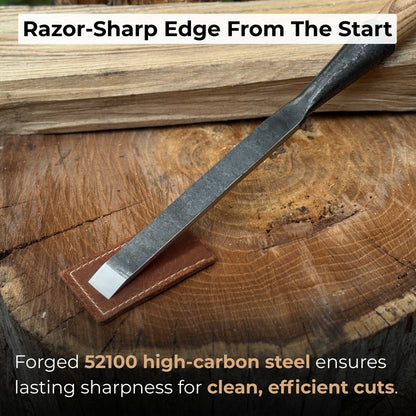 Carpenters Slick Chisel, 20 - 100 mm (0.8 - 3.9 inches)