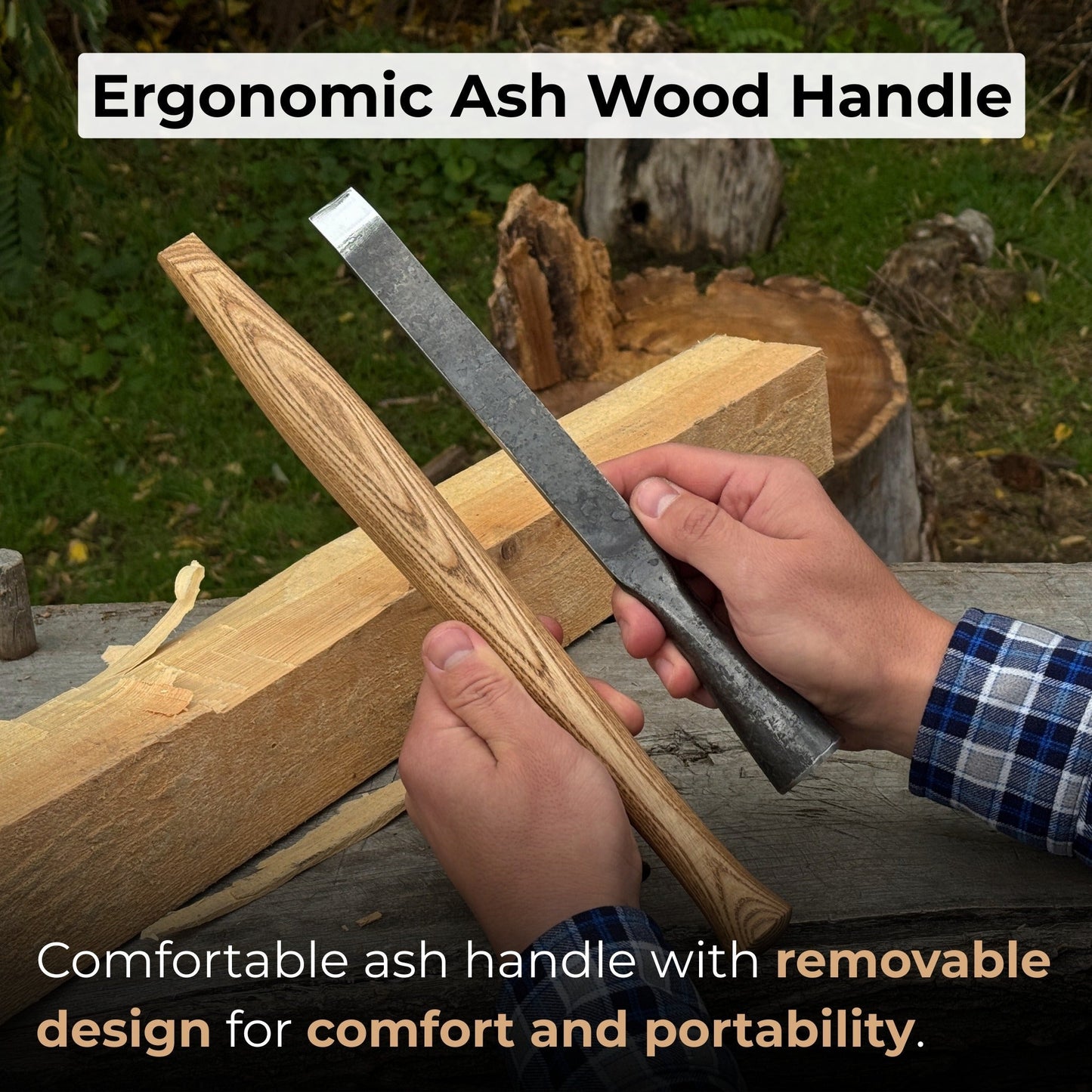 Carpenters Slick Chisel, 20 - 100 mm (0.8 - 3.9 inches)