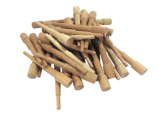 Miller Dowel 2X Stepped Cherry Dowels, 1/2" Cap Diameter