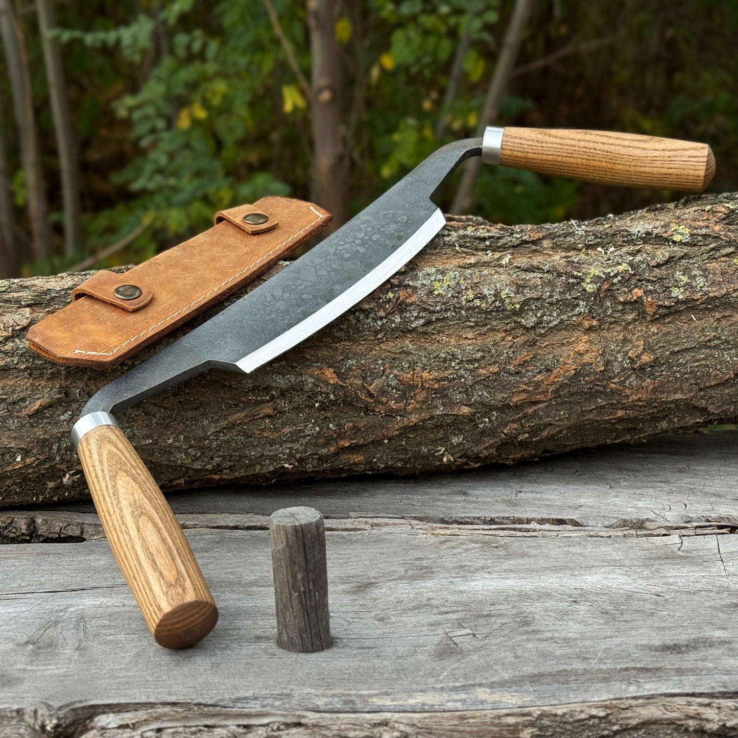 Curved Drawknife (Push/Pull), 14.5 cm (5.7 inches)