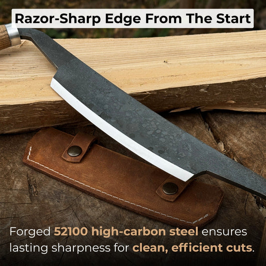 Curved Drawknife (Push/Pull), 14.5 cm (5.7 inches)