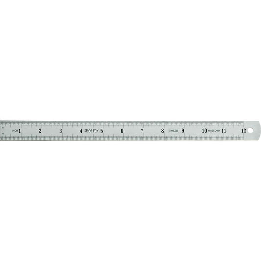 12" Stainless Steel Ruler