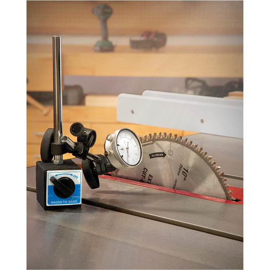 Magnetic Base with Dial Indicator and Case