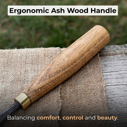 Fine Detail Carving Chisel – 10 mm (0.39 inches) Blade