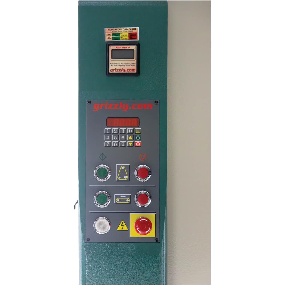 Grizzly G0446 - 37" 15 HP 3-Phase Platen-Type Wide-Belt Sander