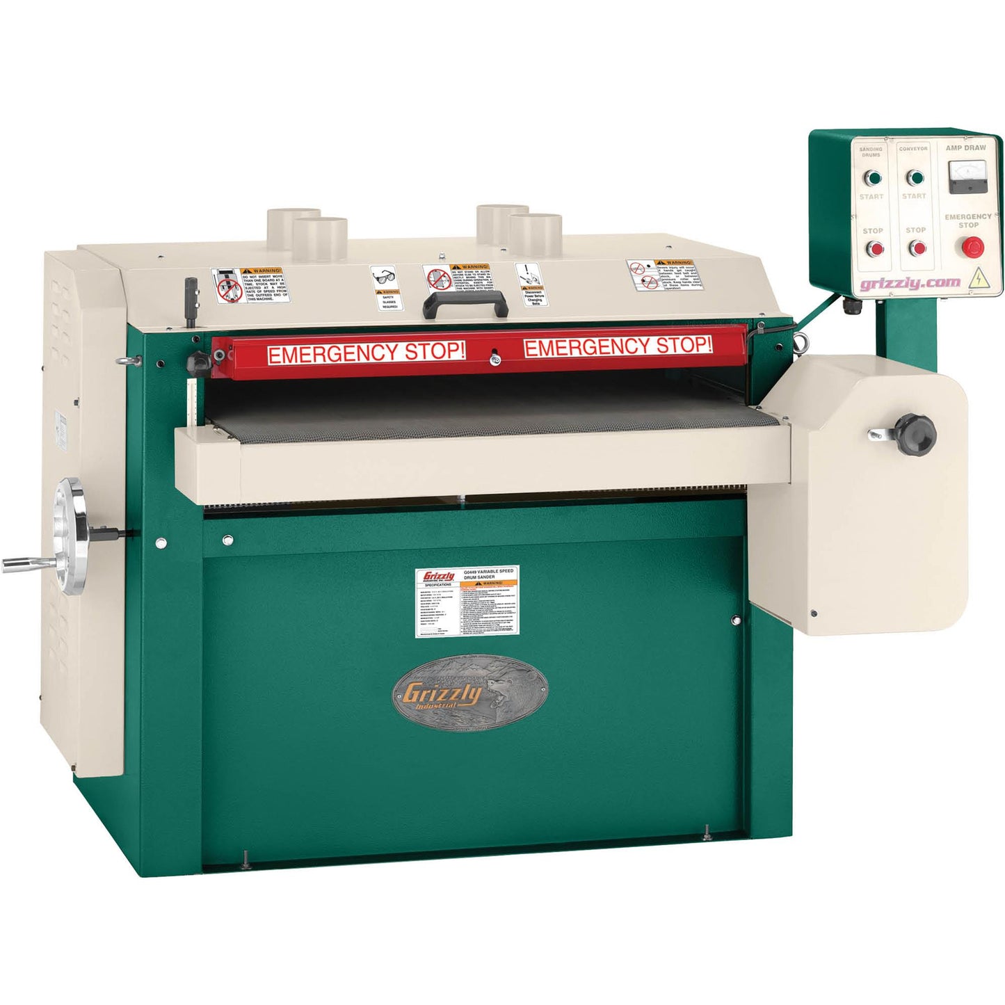 Grizzly G0449 - 37" 10 HP Drum Sander