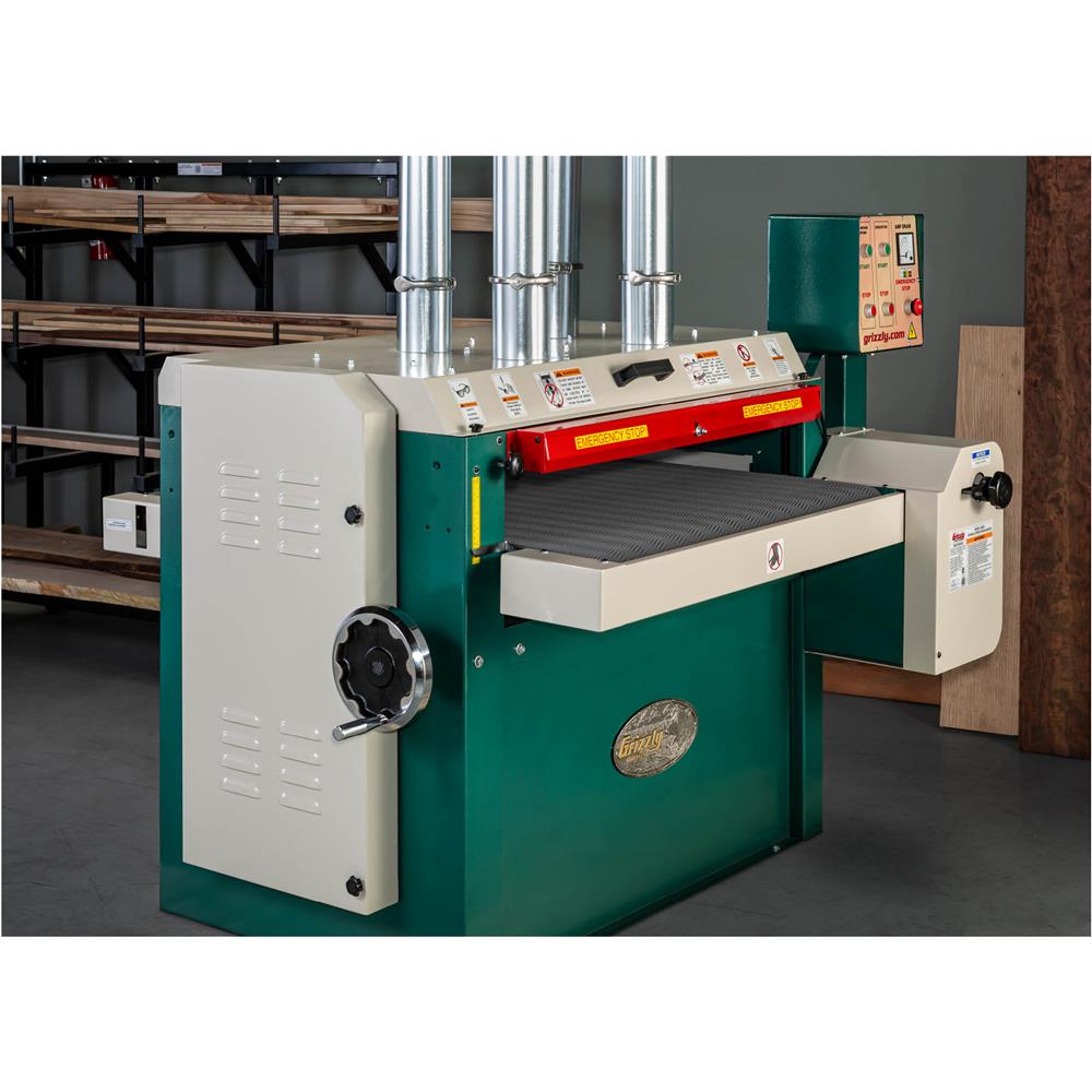 Grizzly G0450 - 37" 15 HP 3-Phase Drum Sander