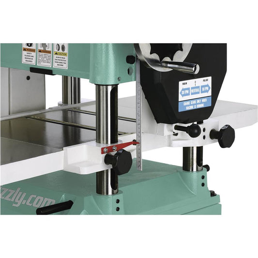 Grizzly G0453Z - 15" 3 HP Planer w/ Spiral Cutterhead