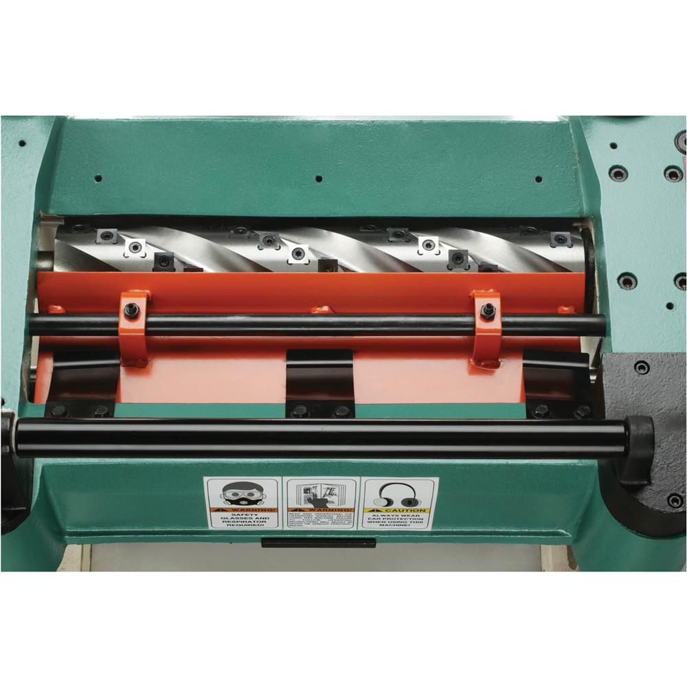 Grizzly G0453ZX - 15" Planer with Spiral Cutterhead