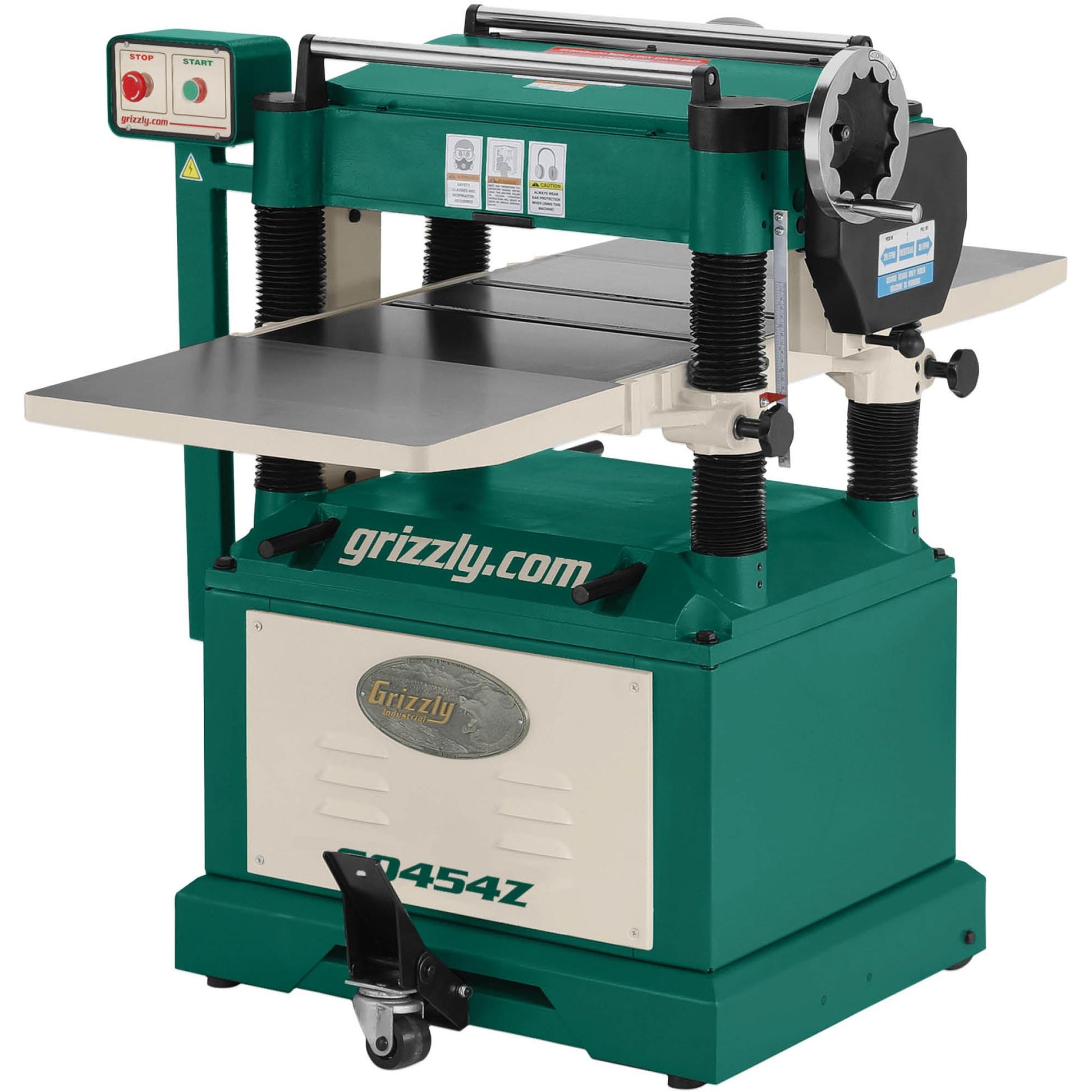 Grizzly G0454Z - 20" 5 HP Planer w/ Spiral Cutterhead