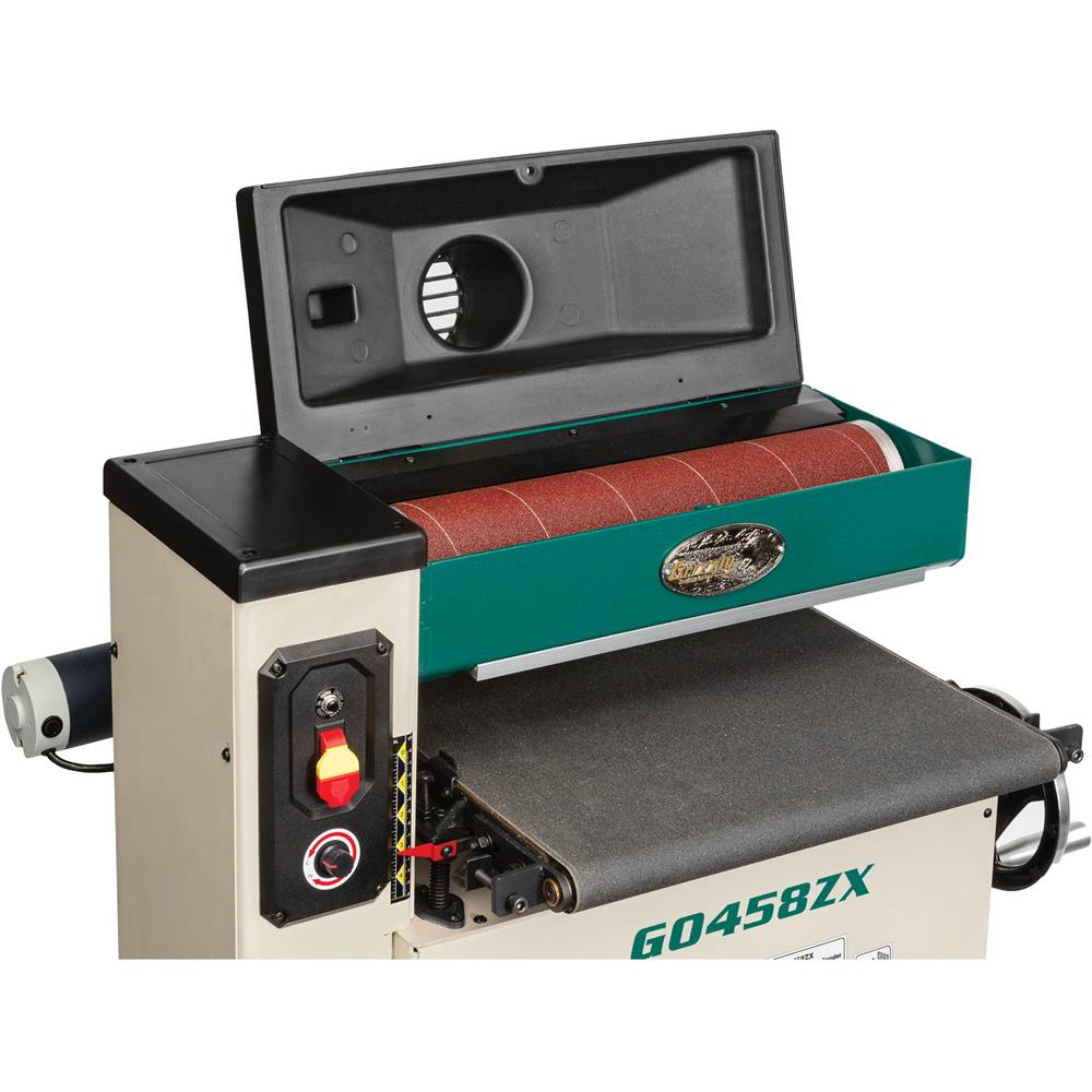 Grizzly G0458ZX - 18" 2 HP Open-End Variable-Speed Drum Sander