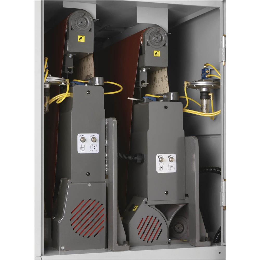 51" 30 HP 3-Phase Double Head Wide-Belt Sander