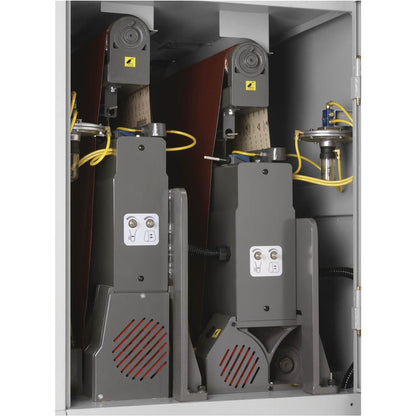 51" 30 HP 3-Phase Double Head Wide-Belt Sander