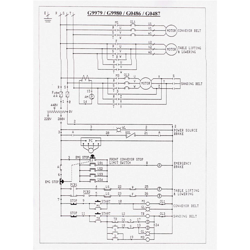 51" 30 HP 3-Phase Double Head Wide-Belt Sander