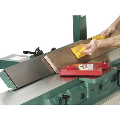 Grizzly G0490X - 8" x 76" Jointer with Parallelogram Beds and Spiral Cutterhead