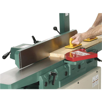 Grizzly G0490X - 8" x 76" Jointer with Parallelogram Beds and Spiral Cutterhead