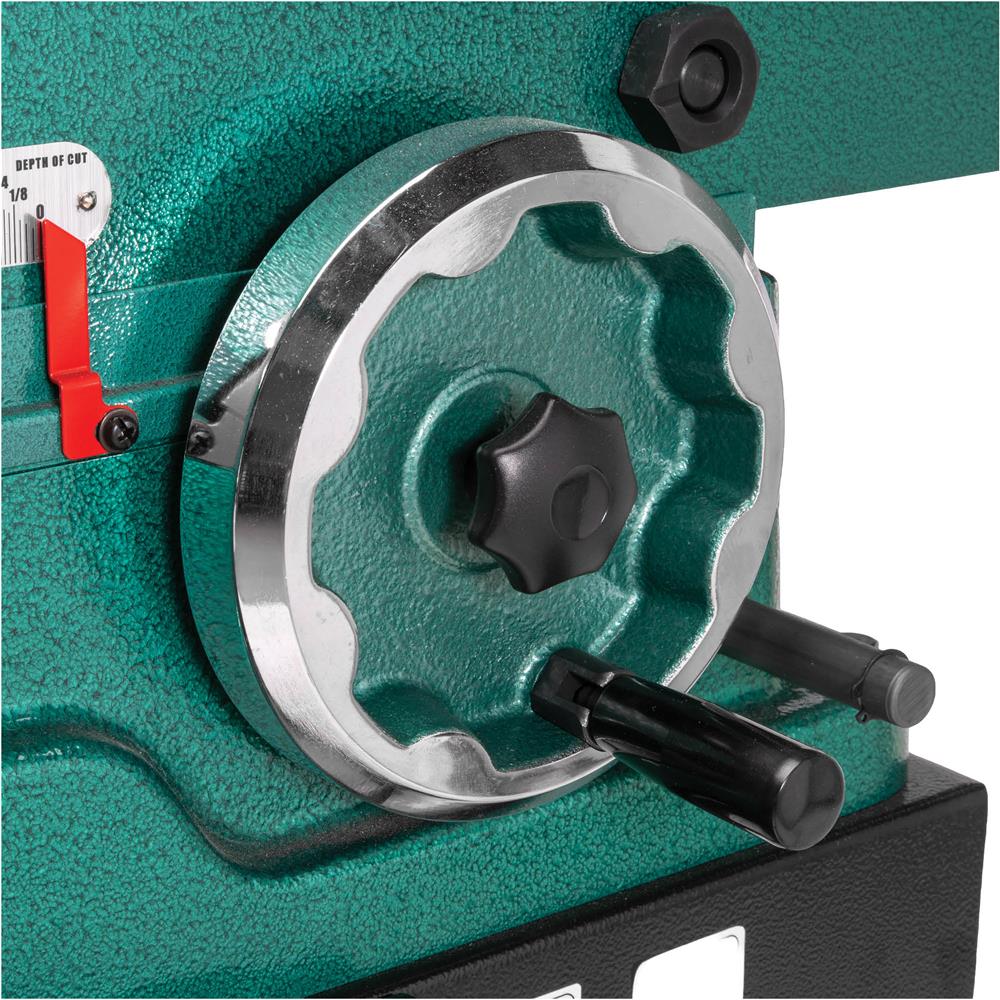 Grizzly G0495X - 8" x 83" Helical Cutterhead Jointer w/ Digital Height Readout