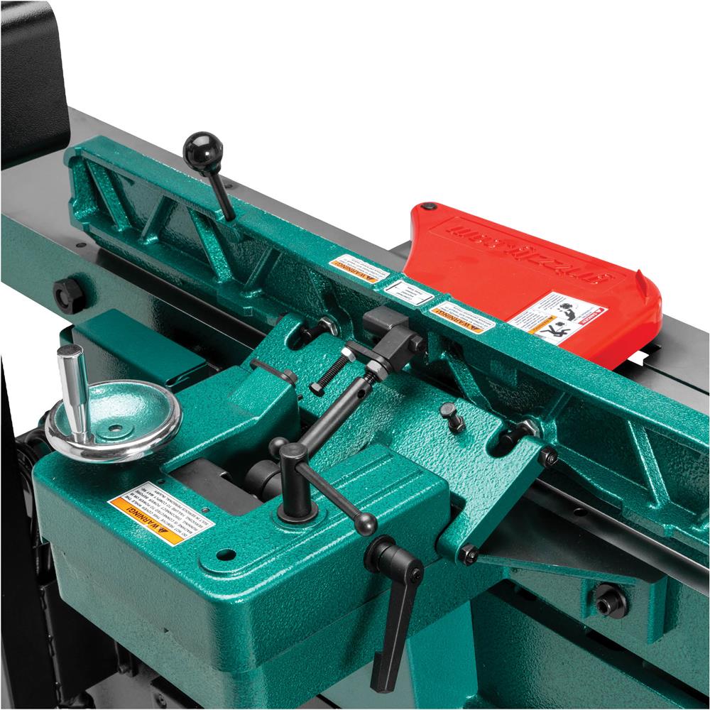 Grizzly G0495X - 8" x 83" Helical Cutterhead Jointer w/ Digital Height Readout