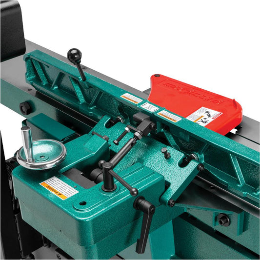 Grizzly G0495X - 8" x 83" Helical Cutterhead Jointer w/ Digital Height Readout