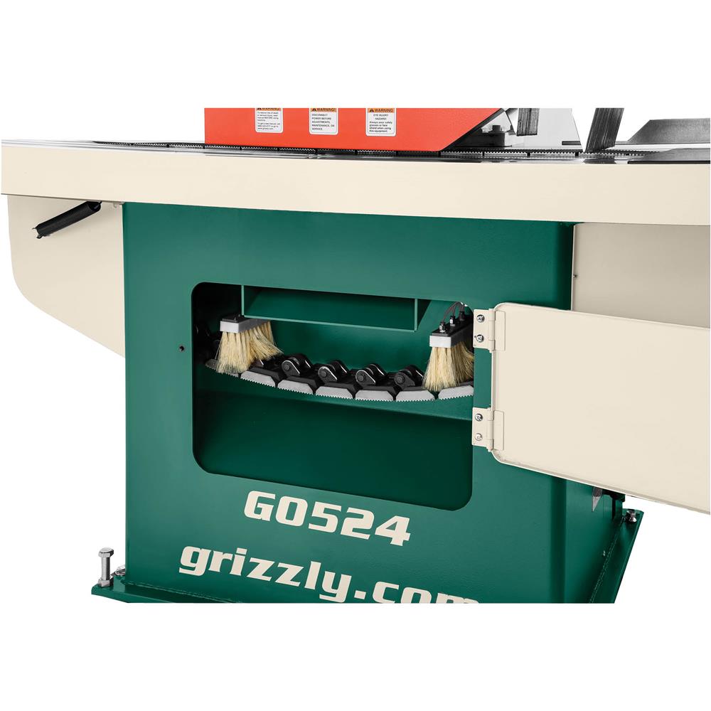 Grizzly G0524 - 15 HP 3-Phase Straight-Line Rip Saw