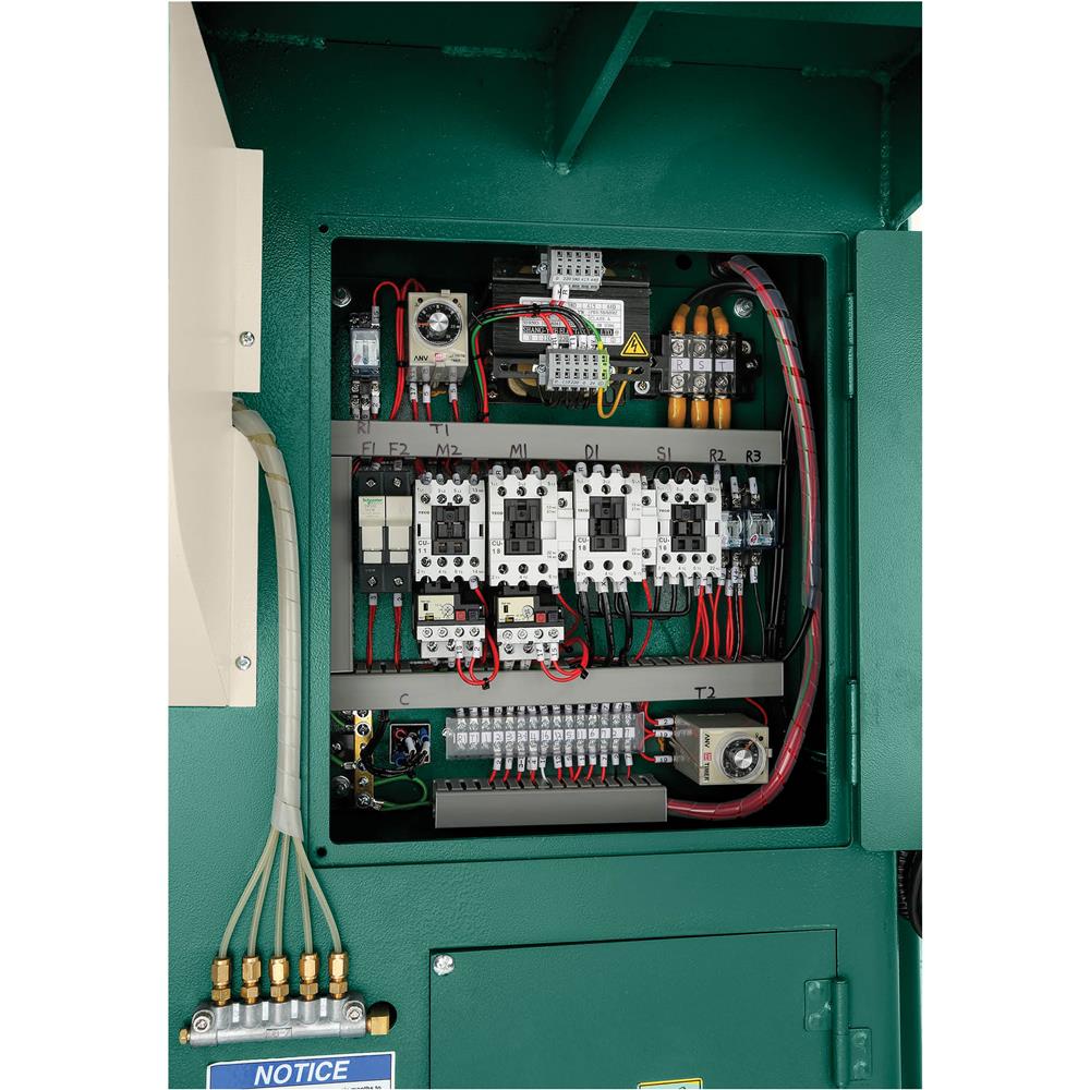 Grizzly G0524 - 15 HP 3-Phase Straight-Line Rip Saw