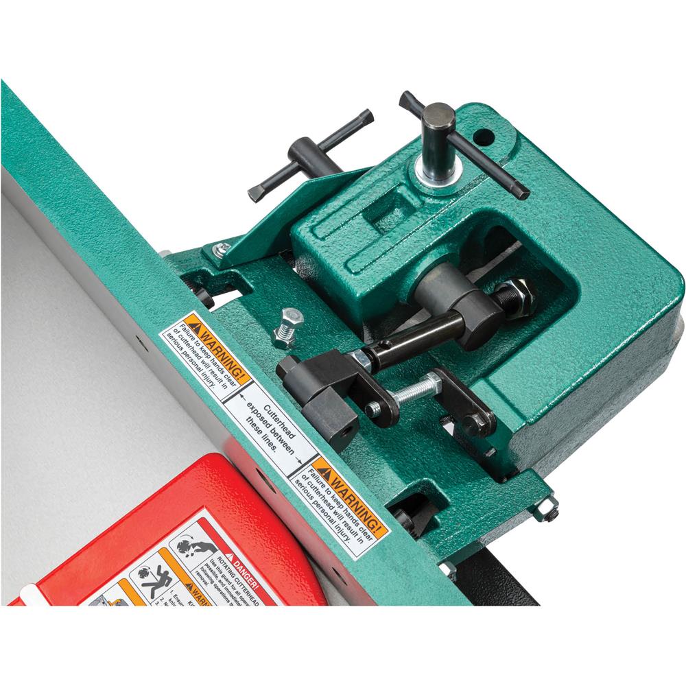 Grizzly G0526 - 6" x 60" Jointer w/ V-Helical Cutterhead