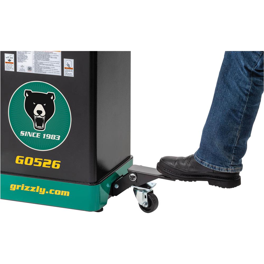 Grizzly G0526 - 6" x 60" Jointer w/ V-Helical Cutterhead