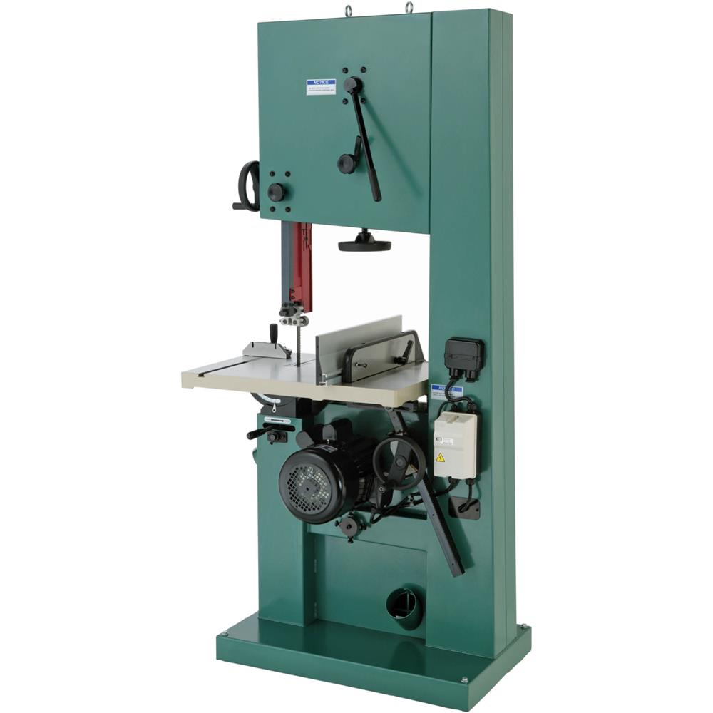 Grizzly G0531B - 21" 5 HP Industrial Bandsaw w/ Brake