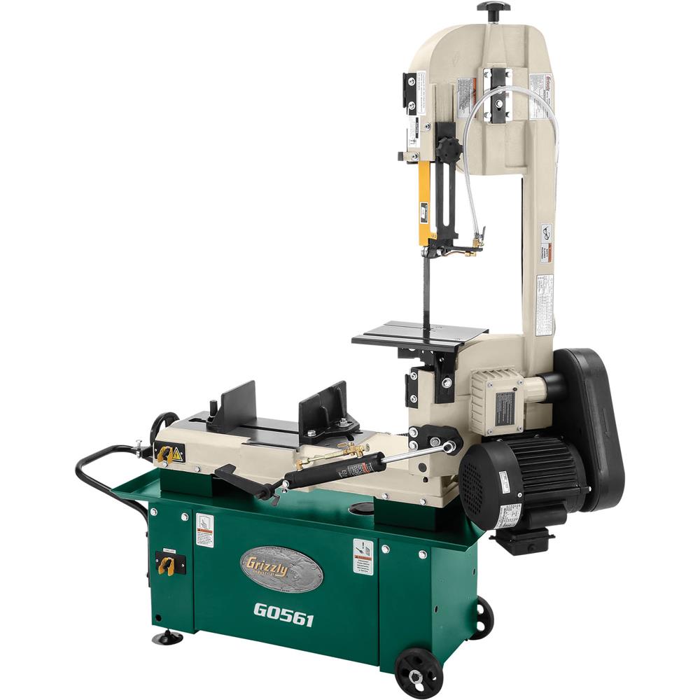 Grizzly G0561 - 7" x 12" 1 HP Horizontal Metal Cutting Bandsaw