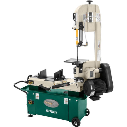 Grizzly G0561 - 7" x 12" 1 HP Horizontal Metal Cutting Bandsaw